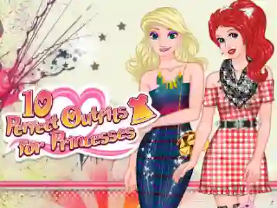 Mäng 10 Perfect Outfits for Princesses Internetis