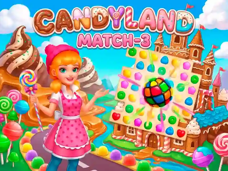 Mäng Candyland: Match-3 Internetis