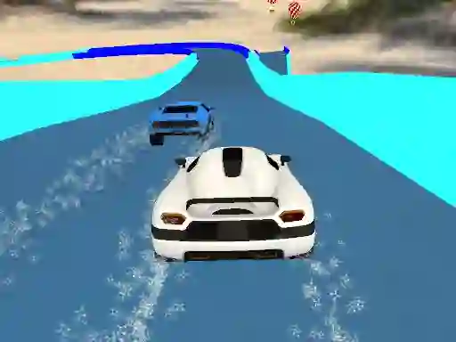 Mäng Water Slide Cars Internetis