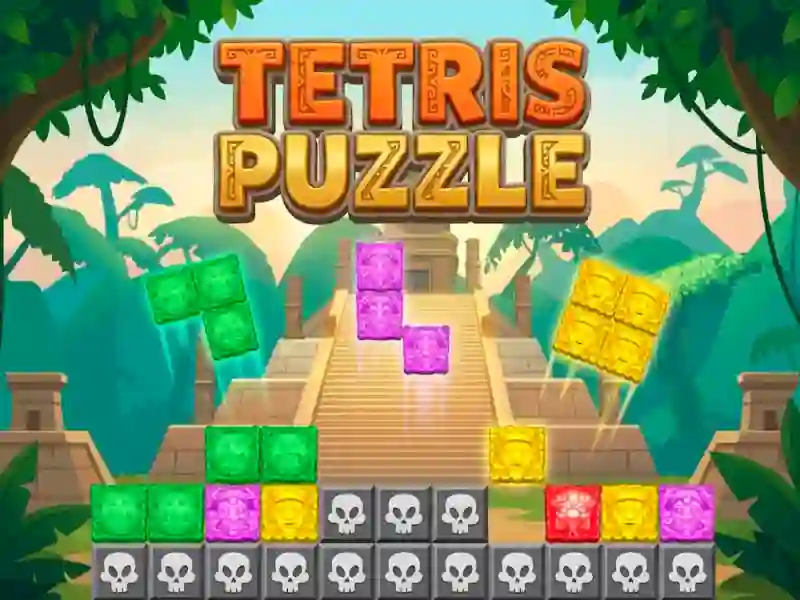 Mäng Tetris Puzzle Internetis