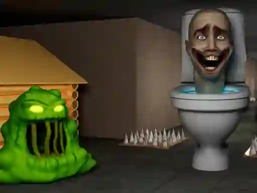 Mäng Toilet Monster Attack Sim 3D Internetis