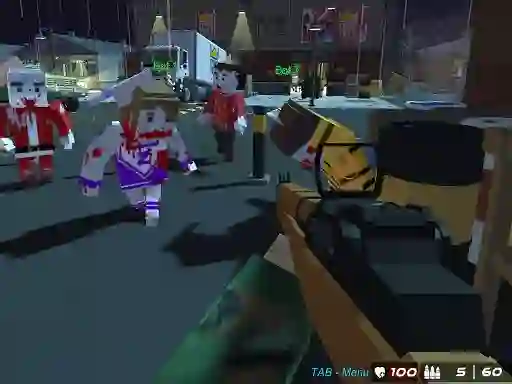 Mäng GunGame 24 Pixel Internetis