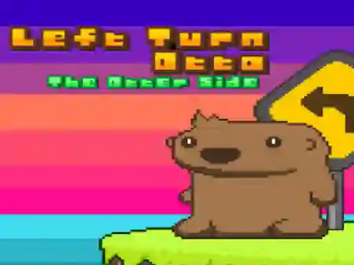 Mäng Left Turn Otto The Otter Side Internetis