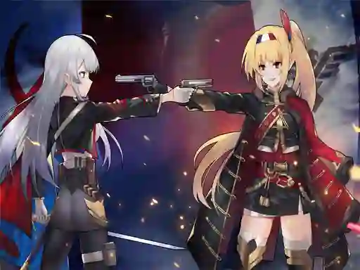 Mäng Anime Girl With Gun Internetis