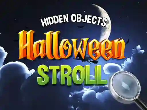 Mäng Hidden Objects: Halloween Stroll Internetis
