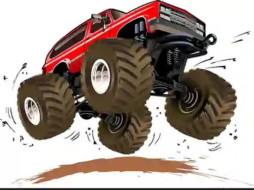 Mäng Monster Trucks Memory Internetis