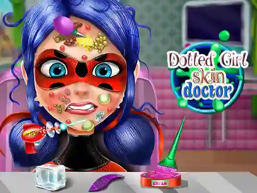 Mäng Dotted Girl Skin Doctor Internetis