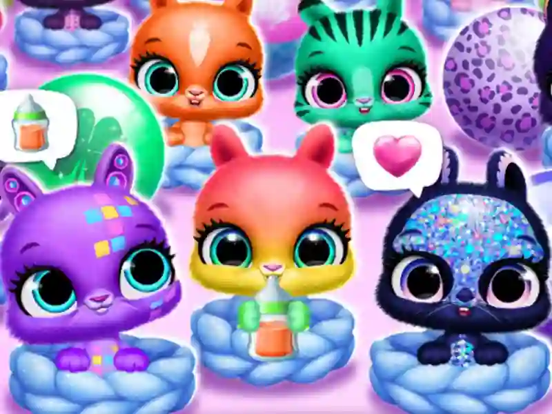 Mäng Hatch Cute Bunnies Internetis