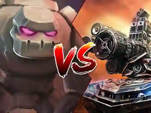 Mäng Tank vs Golems Internetis