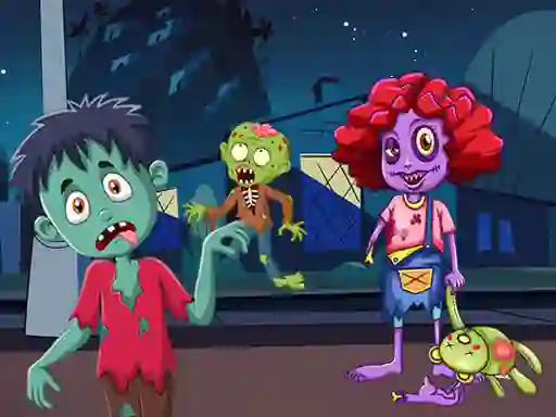 Mäng Zombie Fun Jigsaw Internetis