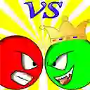 Mäng Red ball vs green king Internetis