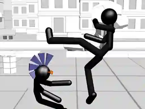 Mäng Stickman Fighting 3d Internetis