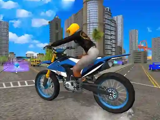 Mäng City Bike Stunt Racing Internetis