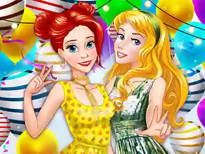 Mäng Best Party Outfits for Princesses Internetis