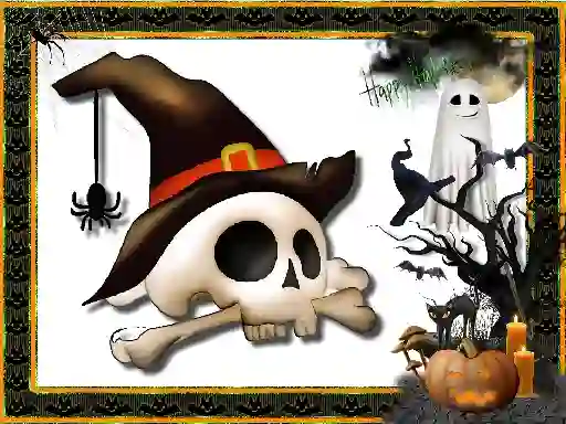 Mäng Halloween Puzzle Challenge Internetis