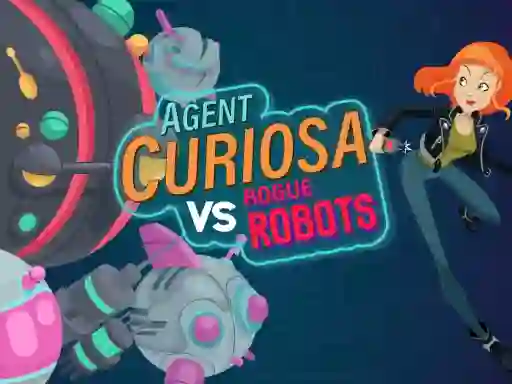 Mäng Agent Curiosa Rogue Robots Internetis