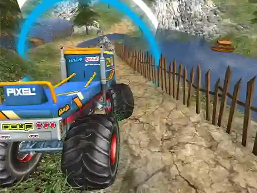 Mäng Monster Truck Offroad Driving Mountain Internetis