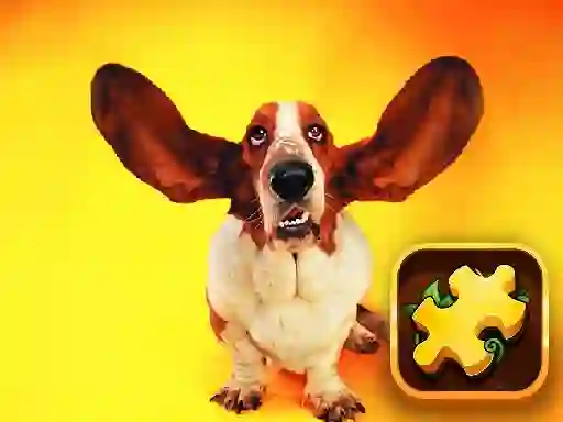 Mäng Funny Dogs Puzzle Internetis