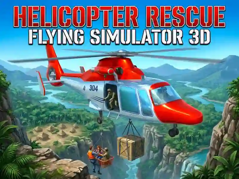 Mäng Helicopter Rescue Flying Simulator 3d Internetis