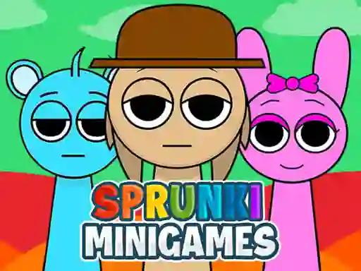 Mäng Sprunki Mini Games Internetis