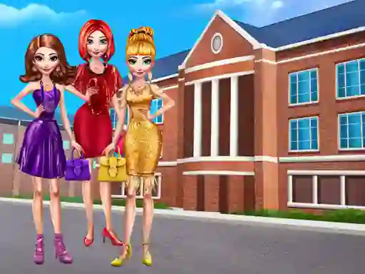 Mäng College Girls New Dress Internetis