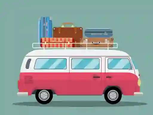 Mäng Big Luggage Trucks Match 3 Internetis