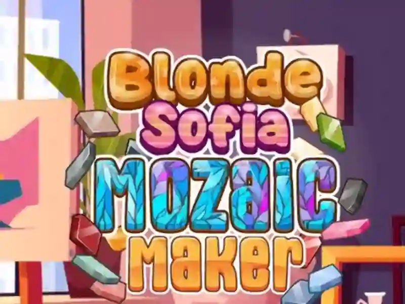Mäng Blonde Sofia: Mozaic Maker Internetis