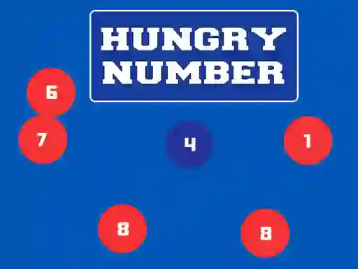Mäng Hungry Number Internetis
