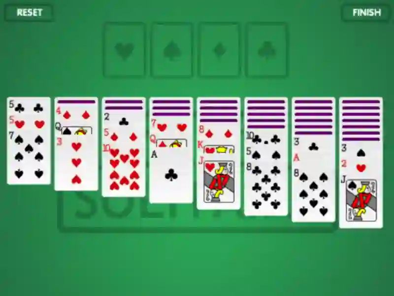 Mäng Solitaire Internetis
