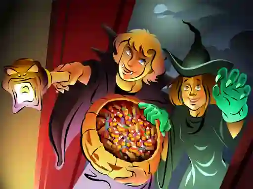Mäng Hallowmas 2020 Slide Internetis