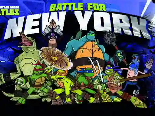 Mäng Teenage Mutant Ninja Turtles: Battle for New York Internetis