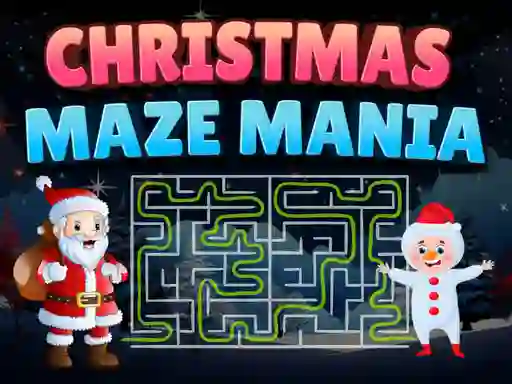 Mäng Christmas Maze Mania Internetis