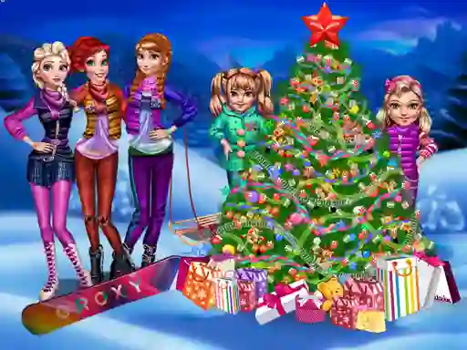 Mäng Princess Christmas Night Internetis