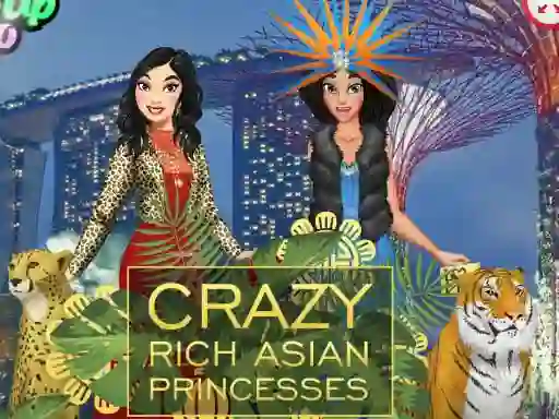 Mäng Crazy Rich Asian Princesses Internetis