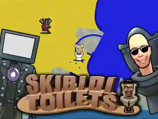 Mäng Skibidi Toilets Internetis