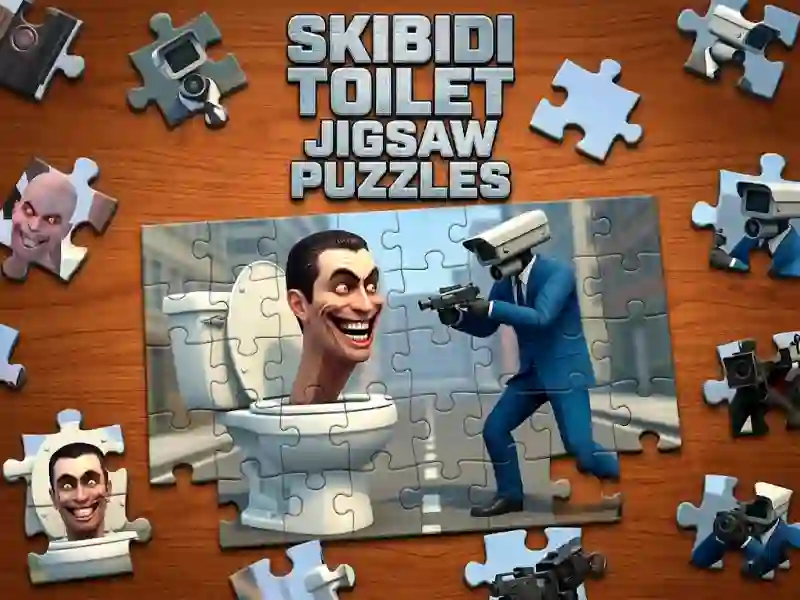 Mäng Skibidi Toilet Jigsaw Puzzles Internetis