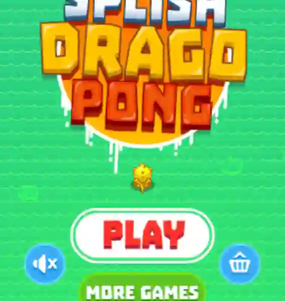 Mäng Splish Drago Pong Internetis