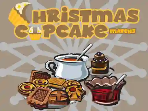 Mäng Christmas Cupcake Match 3 Internetis