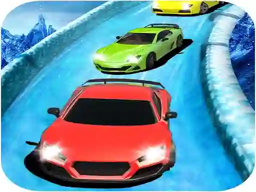 Mäng Water Slide Car Racing Sim Internetis