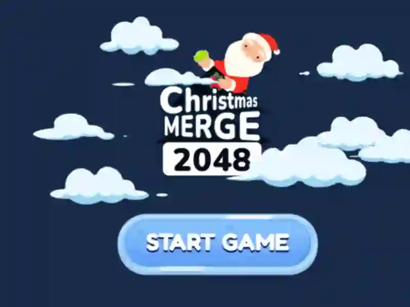 Mäng Christmas Merge 2048 Internetis