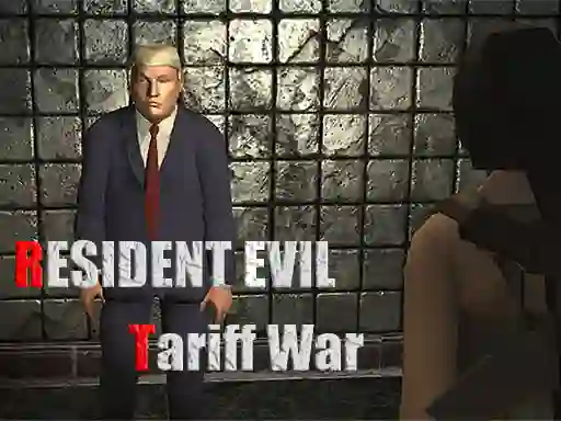Mäng Residents Evil Tariff War Internetis