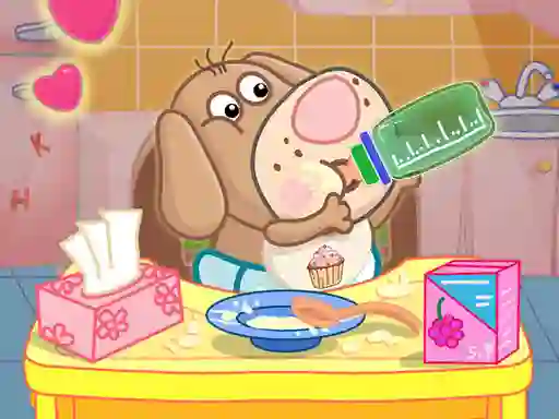 Mäng Hippo Baby Care Game Internetis