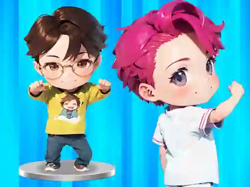 Mäng BTS Chibi Claw Machine Internetis
