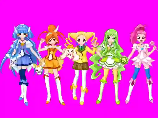 Mäng Pretty Cure 2 Internetis