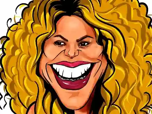 Mäng Shakira Funny Face Internetis