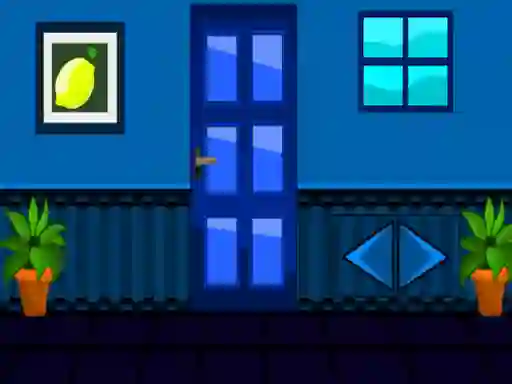 Mäng Blue House Escape Internetis