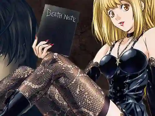 Mäng Death Note Anime Jigsaw Puzzle Collection Internetis