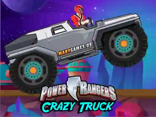 Mäng Power Rangers Crazy Truck Internetis