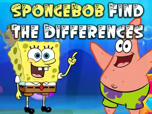 Mäng SpongeBob Find The Differences Internetis