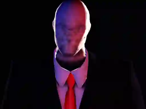 Mäng Backrooms Slender Horror Internetis